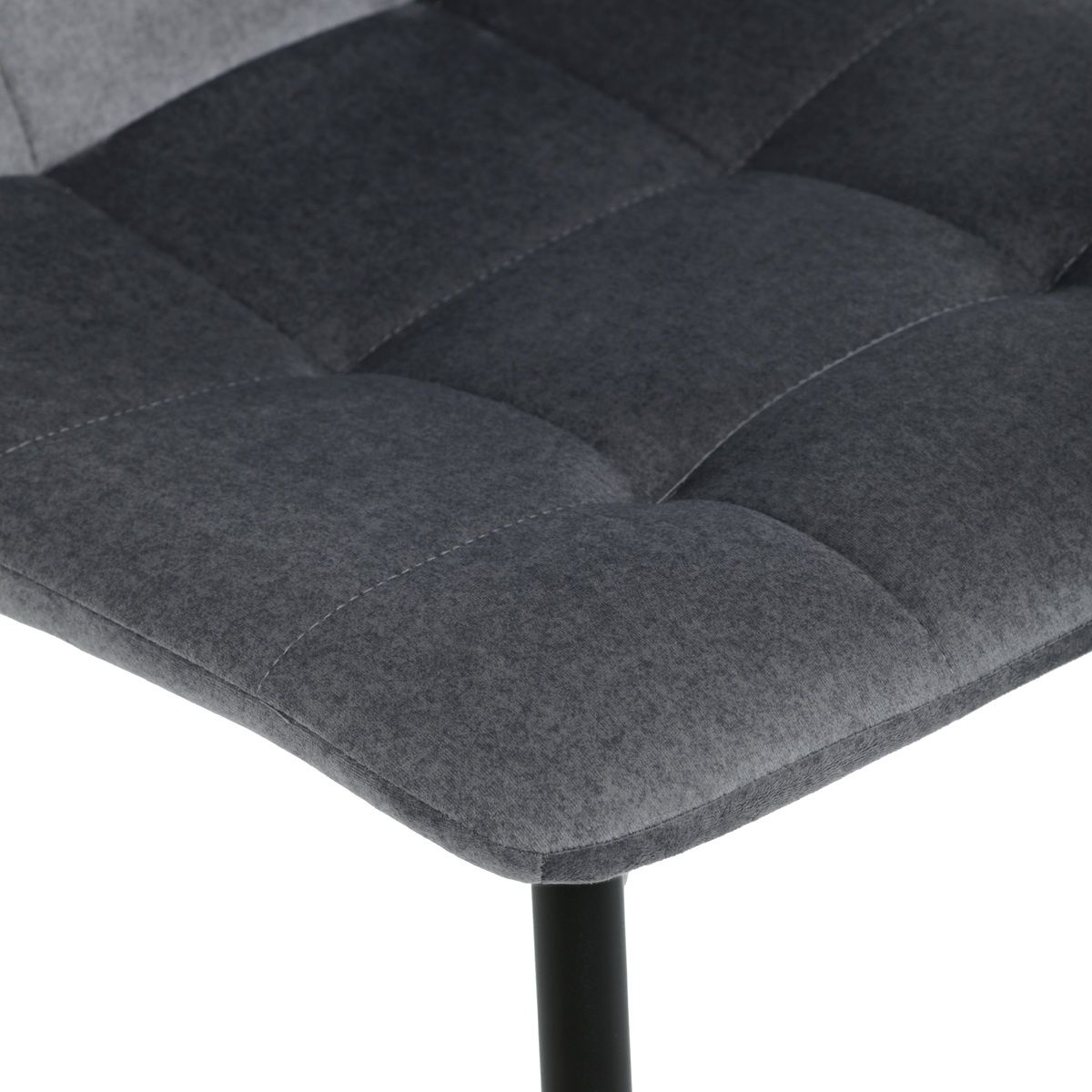 Autronic Partitura DCL-X7015GREY2 Jedálenská stolička, zamat matný, sivá - galéria #19