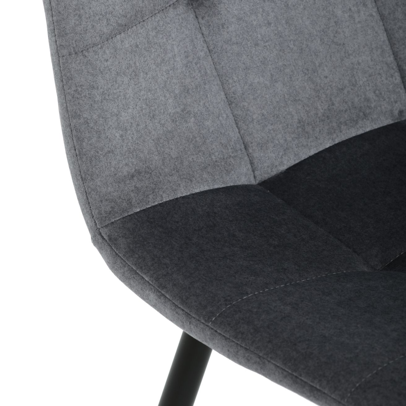 Autronic Partitura DCL-X7015GREY2 Jedálenská stolička, zamat matný, sivá - galéria #17