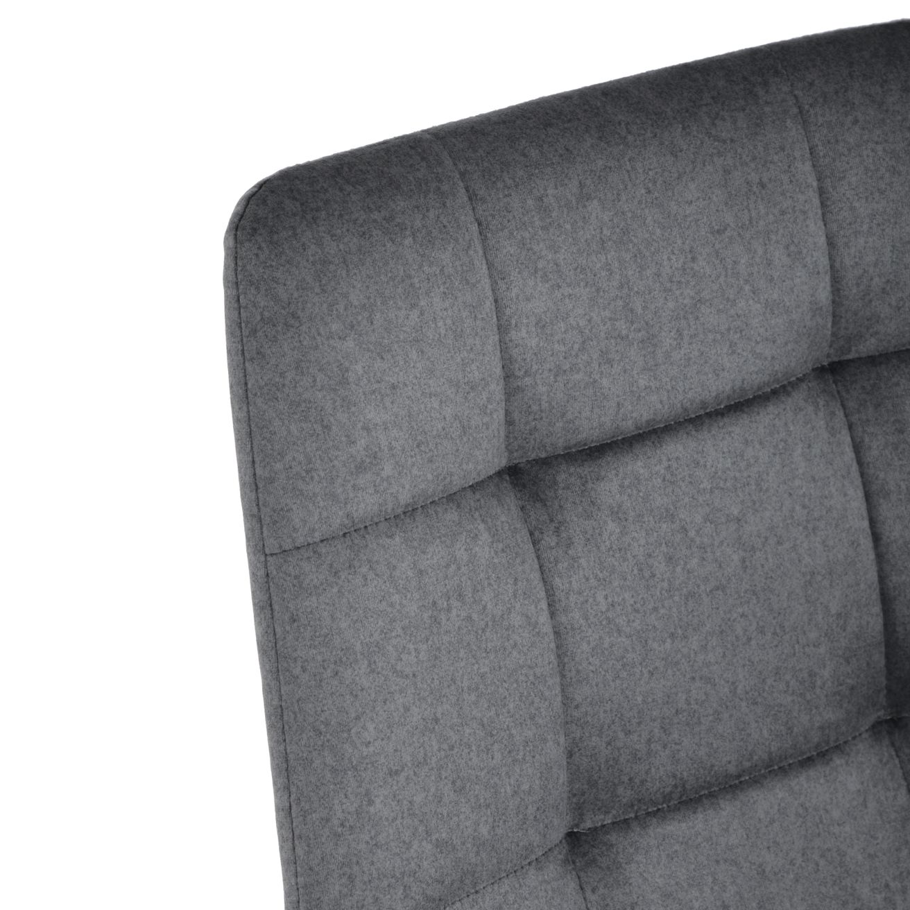 Autronic Partitura DCL-X7015GREY2 Jedálenská stolička, zamat matný, sivá - galéria #16