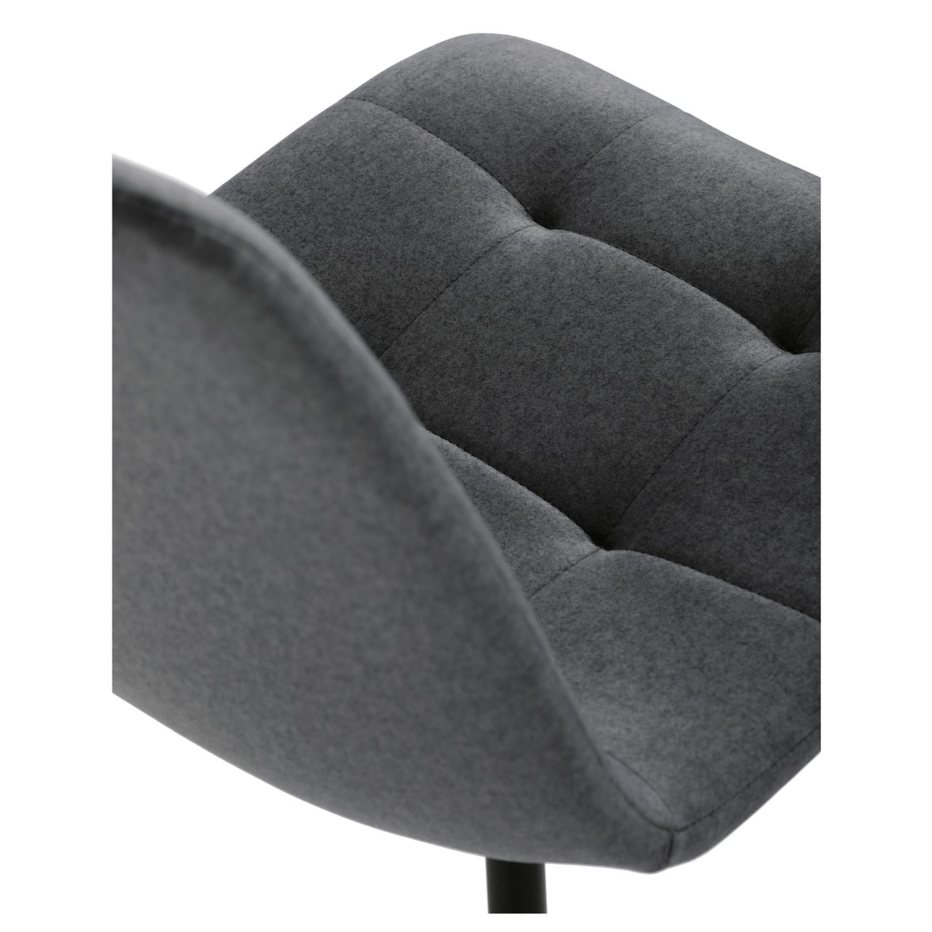 Autronic Partitura DCL-X7015GREY2 Jedálenská stolička, zamat matný, sivá - galéria #14