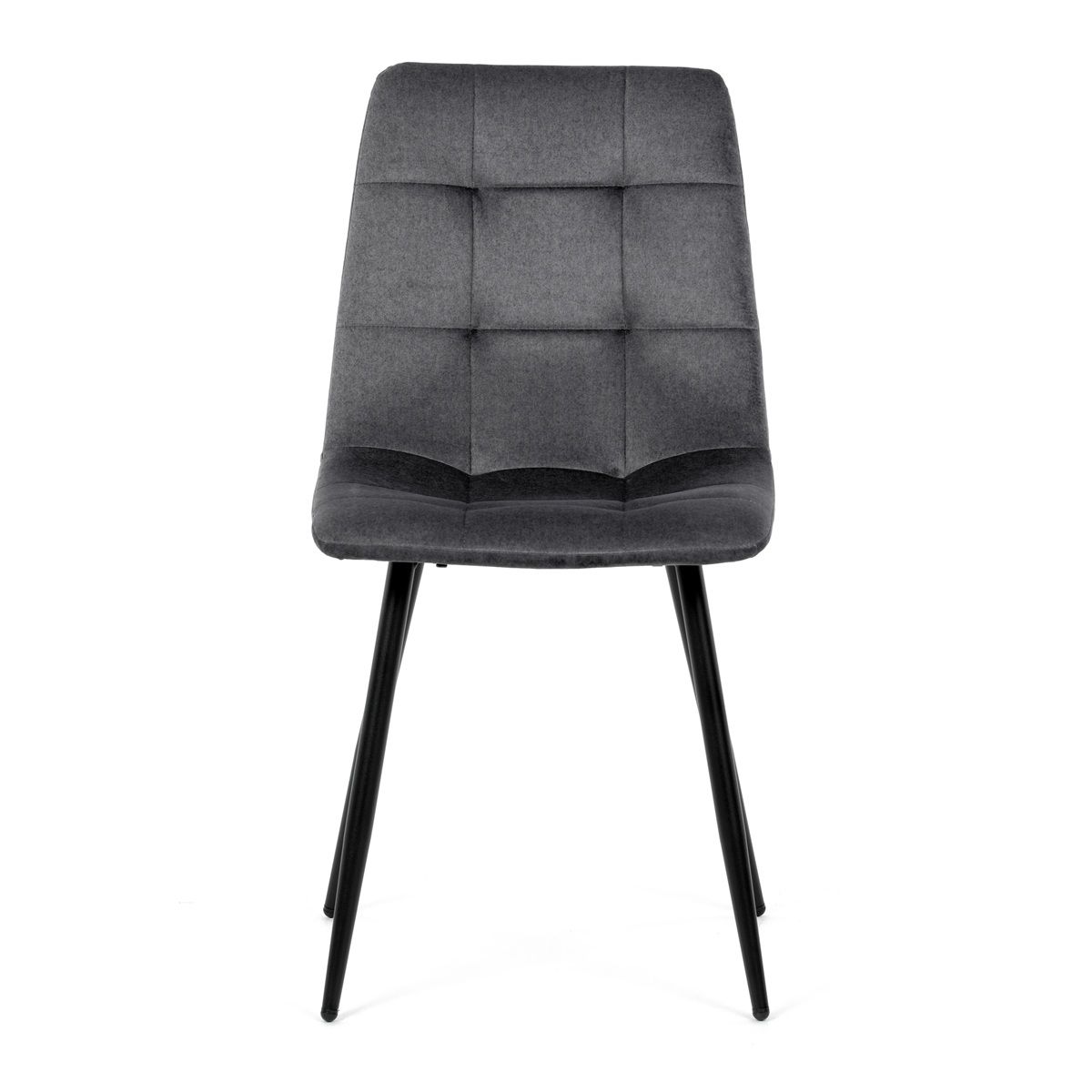 Autronic Partitura DCL-X7015GREY2 Jedálenská stolička, zamat matný, sivá - galéria #2