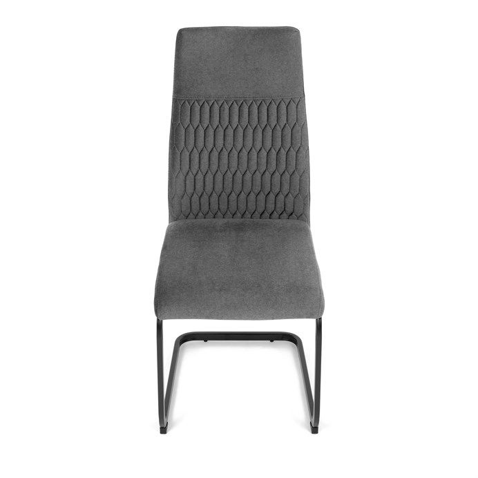 Autronic Techno DCL-X7018GREY2 Jedálenská stolička, zamat matný, sivá - galéria #2
