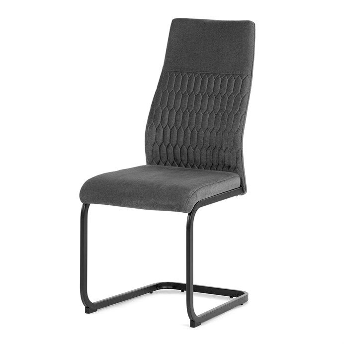 Autronic Techno DCL-X7018GREY2 Jedálenská stolička, zamat matný, sivá - galéria #13