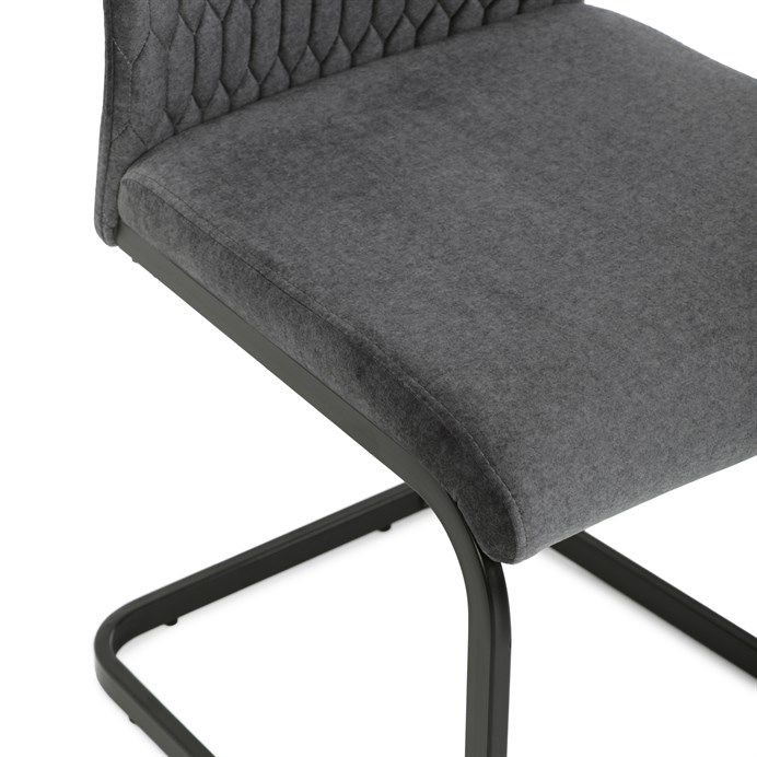 Autronic Techno DCL-X7018GREY2 Jedálenská stolička, zamat matný, sivá - galéria #18