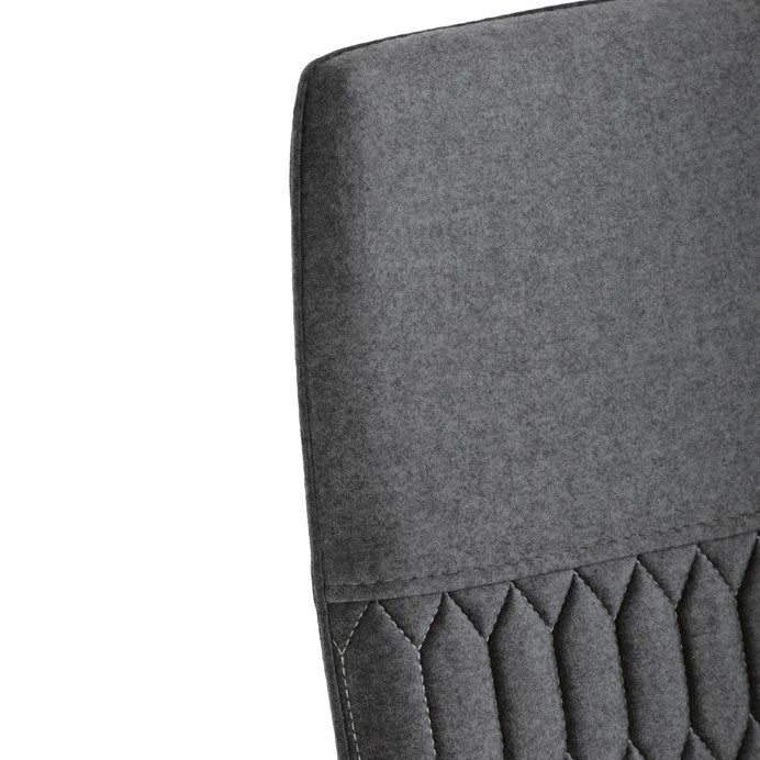 Autronic Techno DCL-X7018GREY2 Jedálenská stolička, zamat matný, sivá - galéria #17