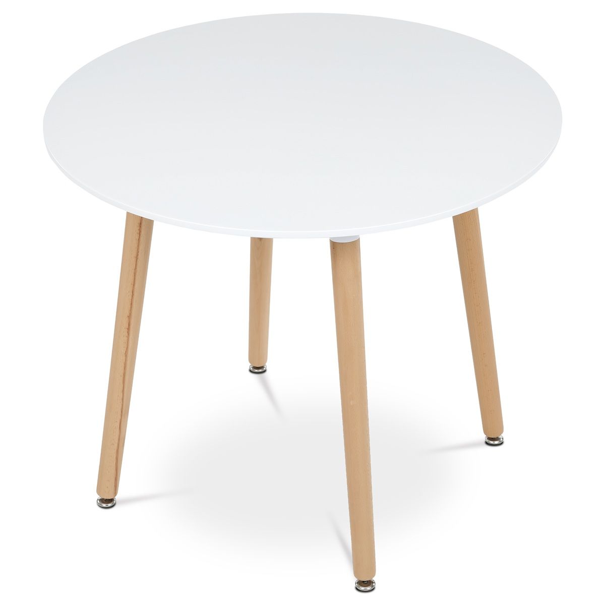 Autronic Zouk DT-306WT Jídelní stůl, 90x90x74 cm, bílá - galéria #2