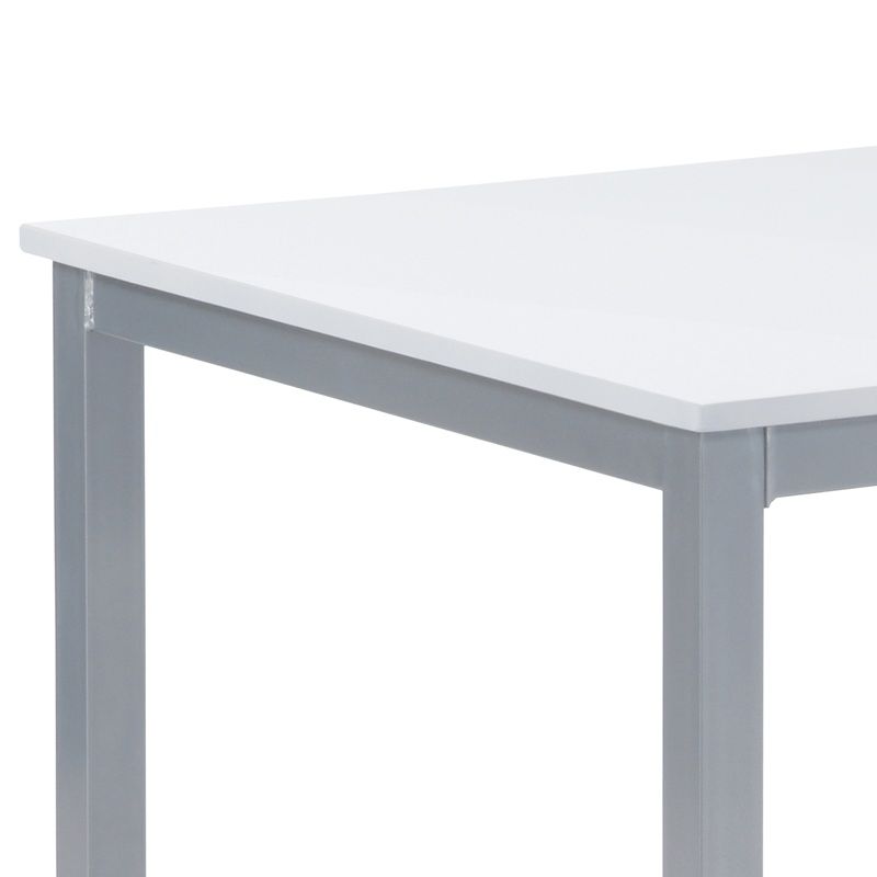 Autronic Minimal GDT-202WT Jedálenský stôl 110x70cm, biela - galéria #3