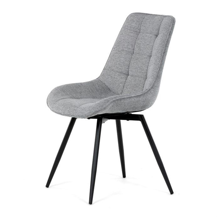 Autronic Partitura HC-T1130GREY2 Jedálenská stolička, hladká látka, sivá - galéria #6