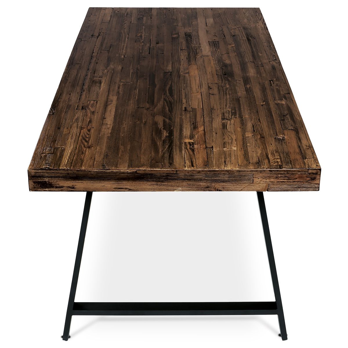 Autronic Fado HT-536PINE Jídelní stůl 180x90cm, masiv, staré dřevo - galéria #3