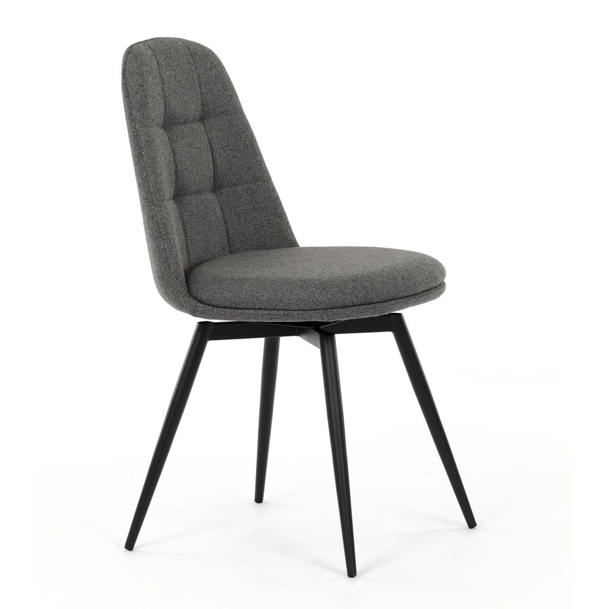 Autronic Partitura DCL-V2040GREY2 Jedálenská stolička, hladká látka, sivá - galéria #9