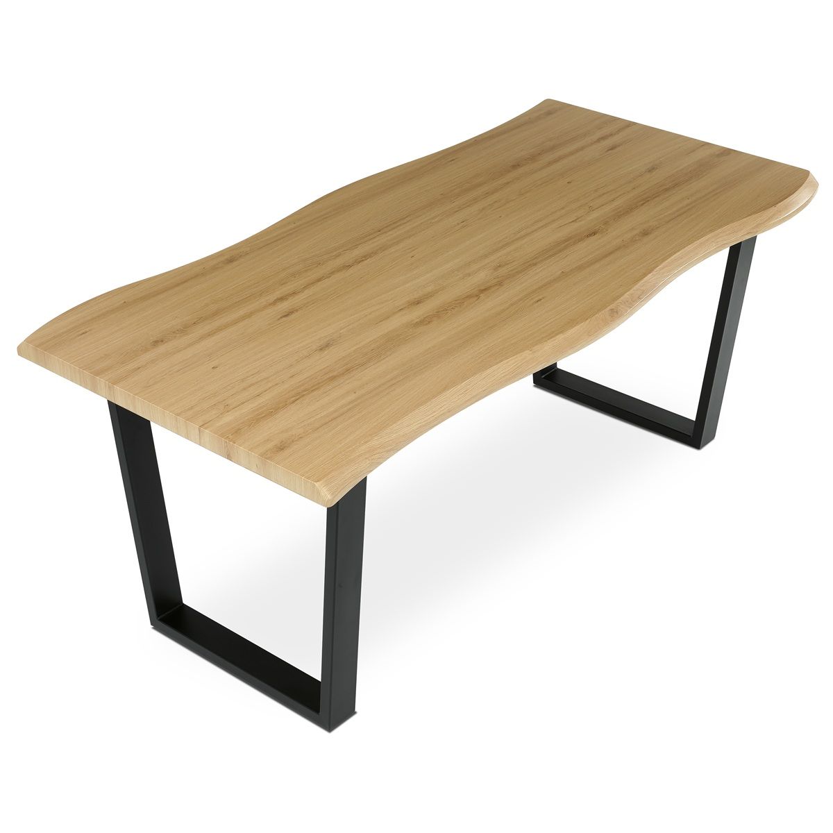 Autronic Fado HT-F4218OAK Jídelní stůl 180x90x76 cm, přírodní dub - galéria #4