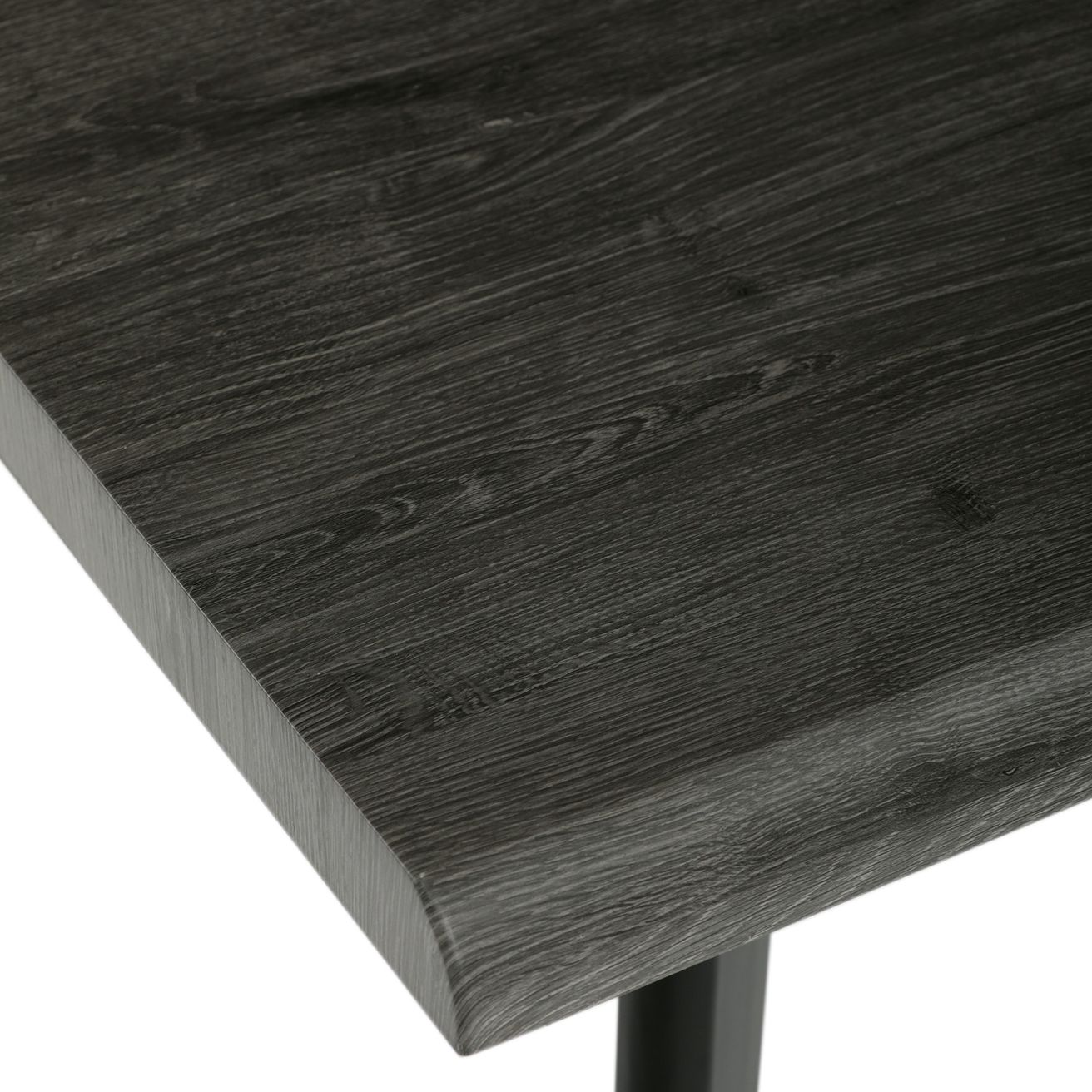 Autronic Ethereal HT-F4413GREY Jídelní stůl 130x80x75 cm, šedý dub - galéria #5