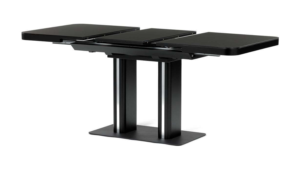 Autronic Fado HT-D1926BK Rozkladací jedálenský stôl 120–160 × 80 cm, čierny - galéria #15