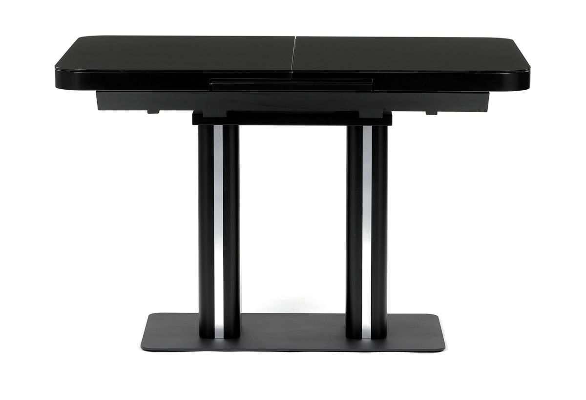 Autronic Fado HT-D1926BK Rozkladací jedálenský stôl 120–160 × 80 cm, čierny - galéria #4