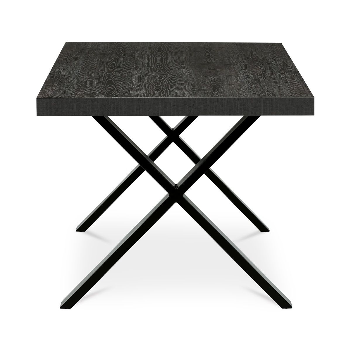 Autronic Twist HT-R5316 OAK Jedálenský stôl 180x90cm, sivý dub - galéria #3