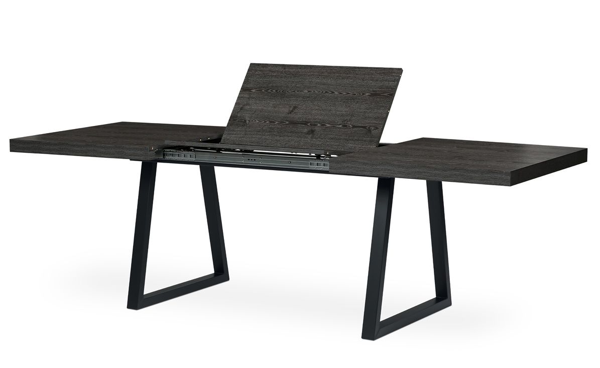 Autronic Fado HT-R5624GREY Rozkladací jedálensky stôl 160-240x90 cm, sivý dub - galéria #4