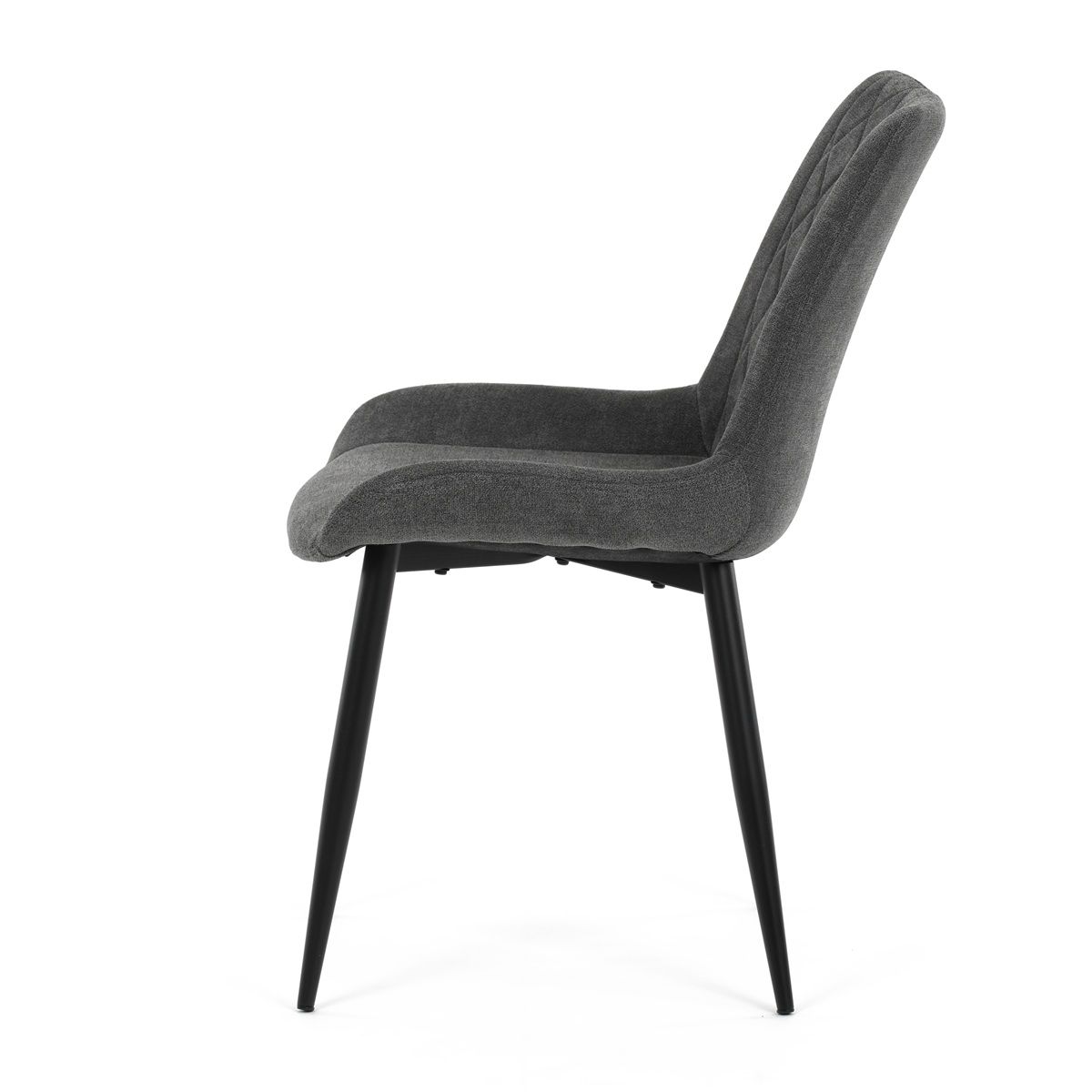 Autronic Partitura DCL-218GREY2 Židle jídelní, hladká látka, sivá - galéria #6
