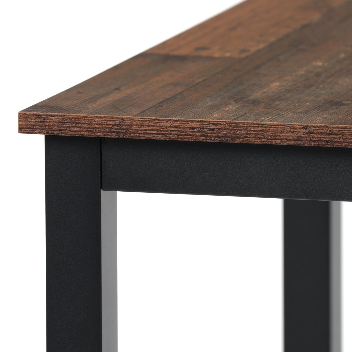 Autronic Minimal GDT-202OLW2 Jedálenský stôl 110 x 70 cm, staré drevo - galéria #3