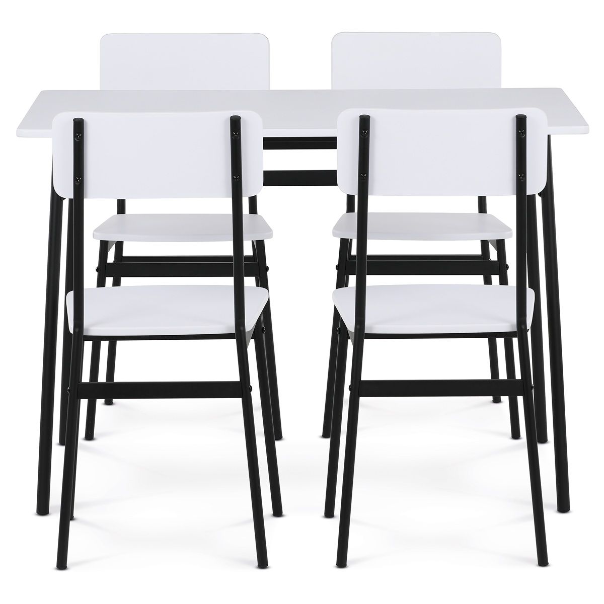 Autronic Minimal AUT-O2155WT Jedálenská set 110x70 cm, biela - galéria #4