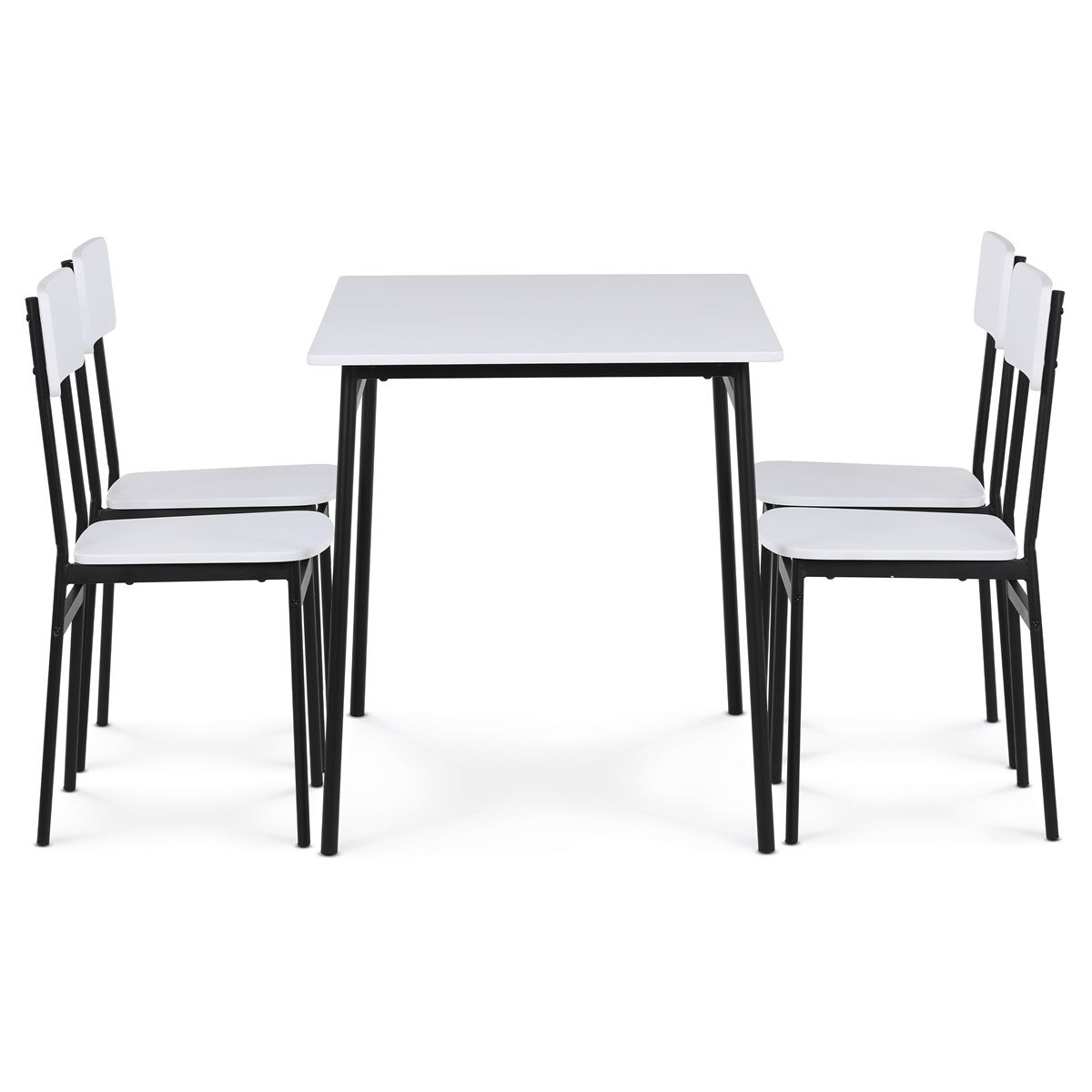 Autronic Minimal AUT-O2155WT Jedálenská set 110x70 cm, biela - galéria #3
