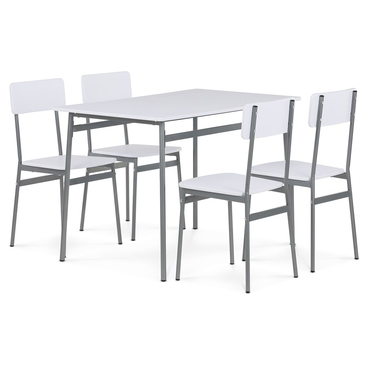 Autronic Minimal AUT-O2156WT Jedálenská set 110x70 cm, biela - galéria #4