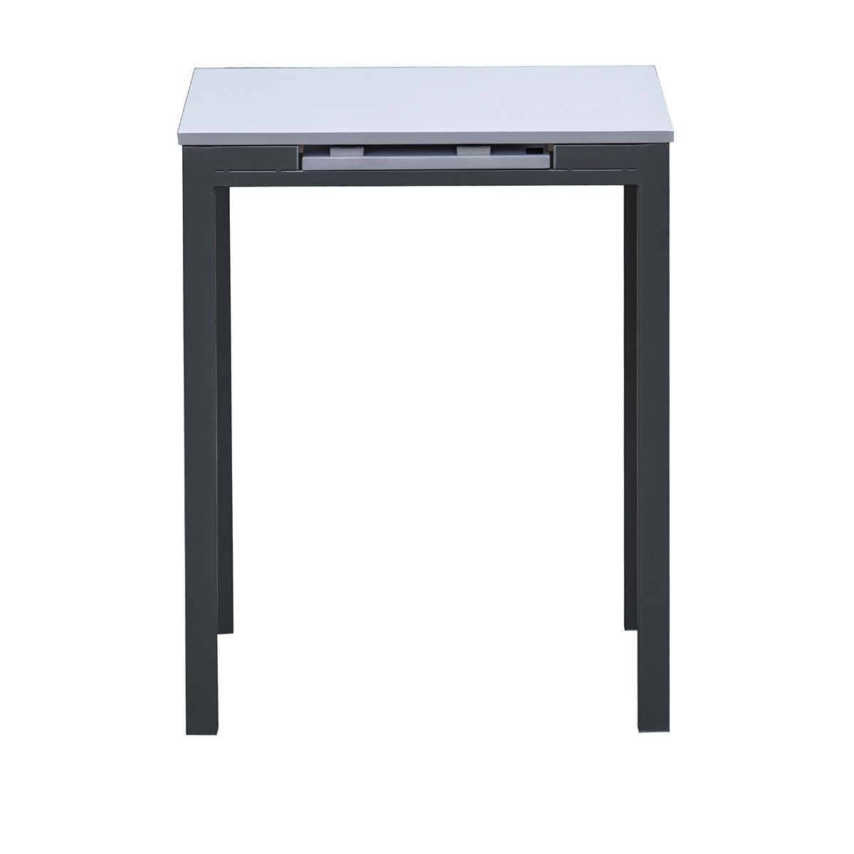 Autronic Minimal GDT-206WT Rozkladací jedálenský stôl 60–90 × 60 cm, biela - galéria #5