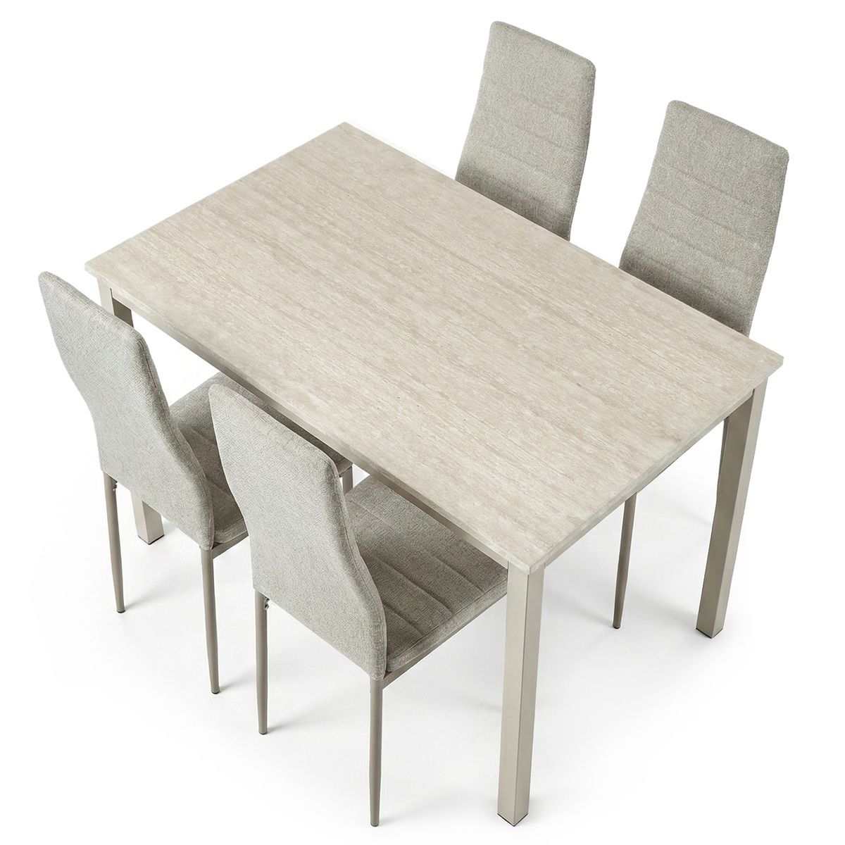 Autronic Partitura ASE-1039CRM2 Jídelní set 110x70 cm, travertine - galéria #4
