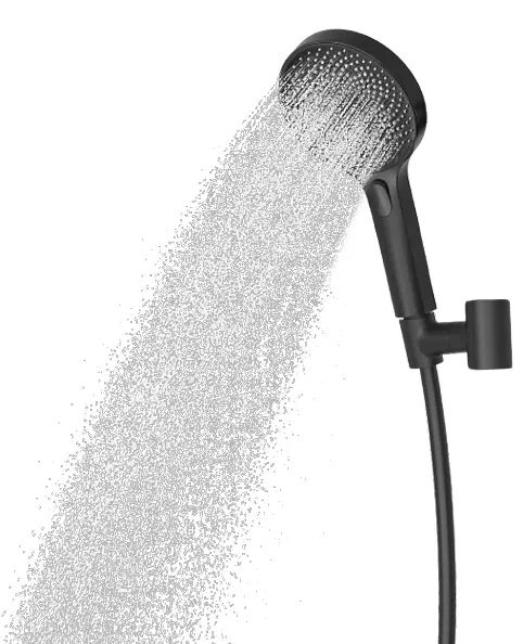 kielle Oudee Sprchový set s termostatickou baterií, černá mat 20602SNT14 - galéria #5