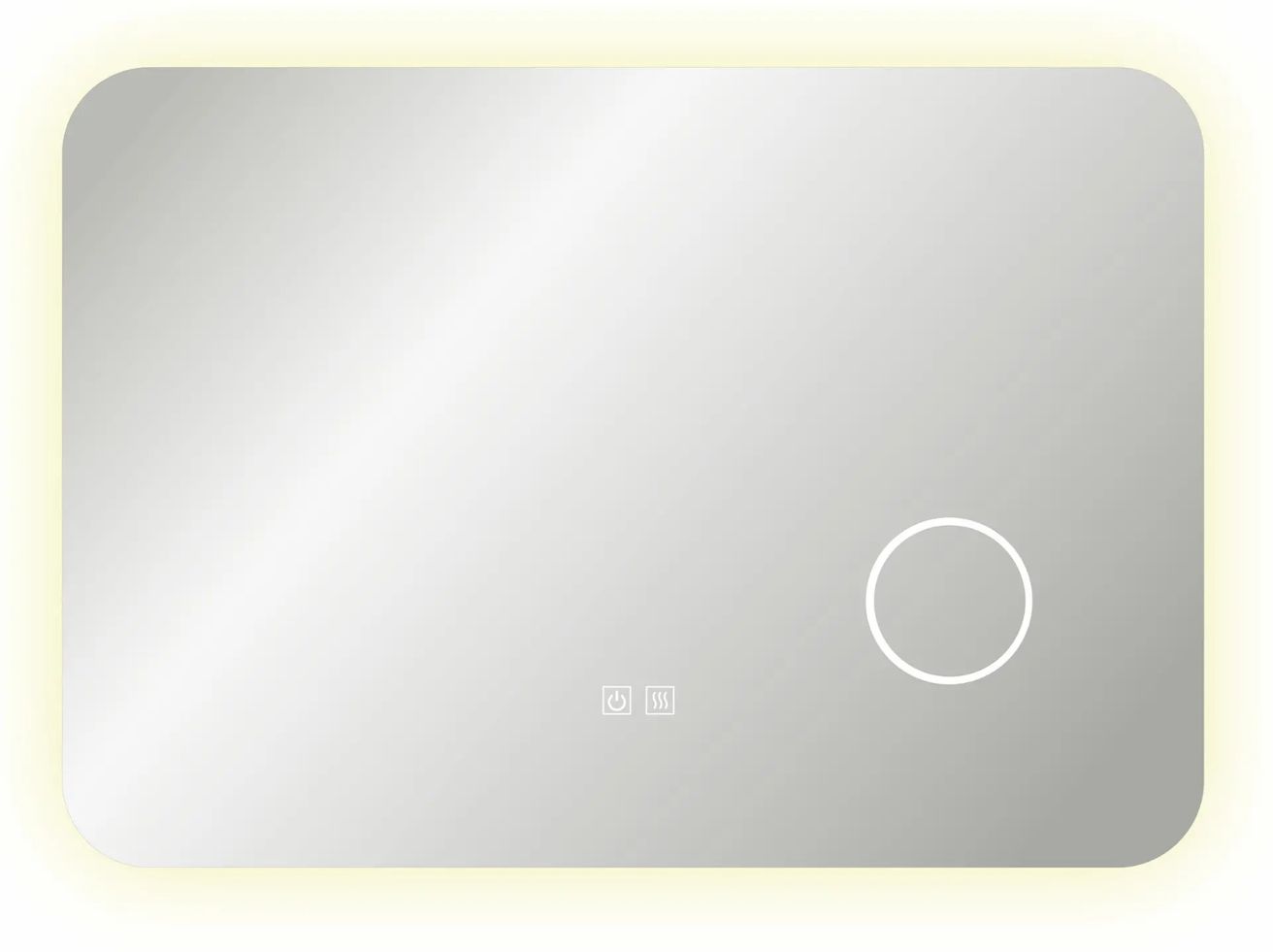 kielle Idolio Zrkadlo 100 x 70 cm s LED osvetlením a vyhrievaním 50324031 - galéria #1