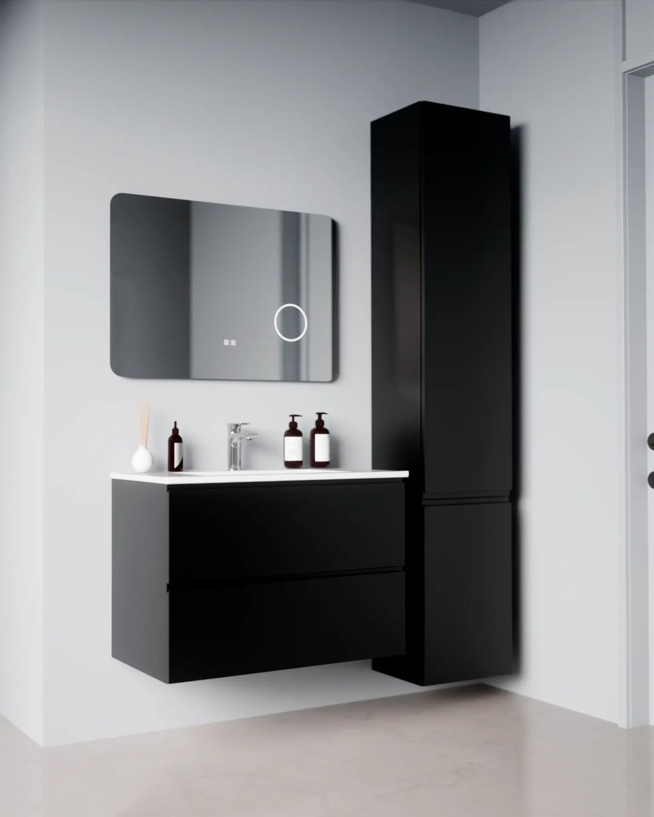 kielle Idolio Zrkadlo 100 x 70 cm s LED osvetlením a vyhrievaním 50324031 - galéria #3