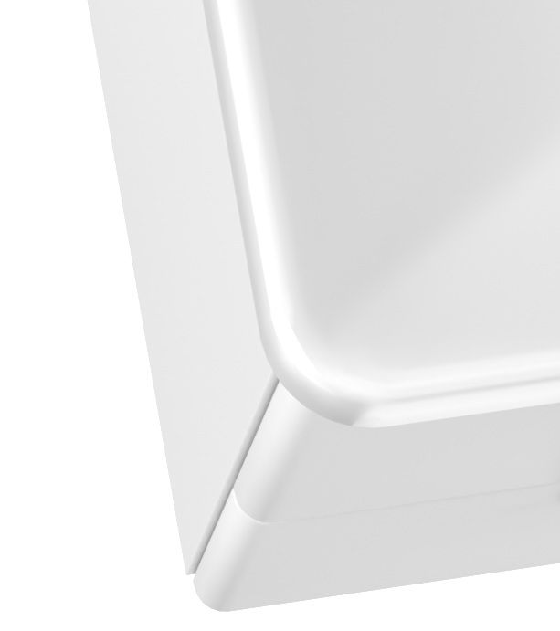 EBS Urban Skříňka s umyvadlem 61cm, bílá lesk/madlo zlatá kartáčovaná URBAN60BZ - galéria #1