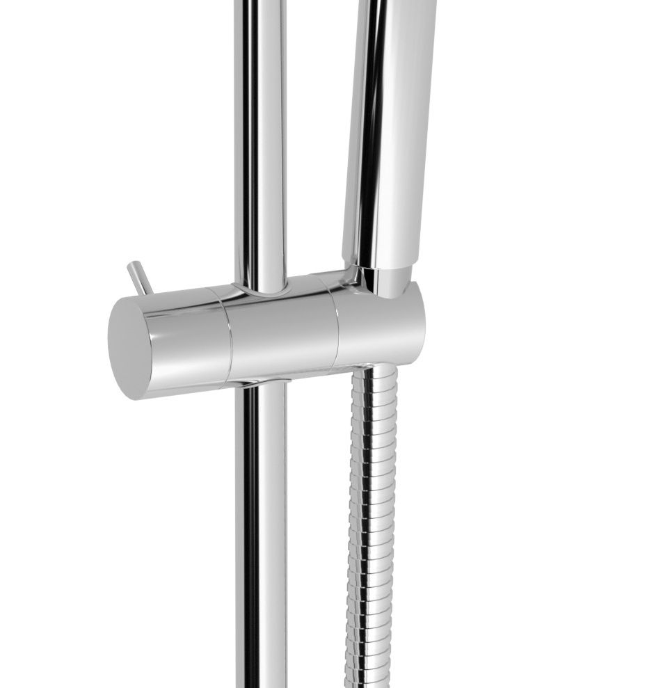 EBS Sprchový set 60 cm, ručná sprcha s 5 prúdov, chróm SK011CR - galéria #1
