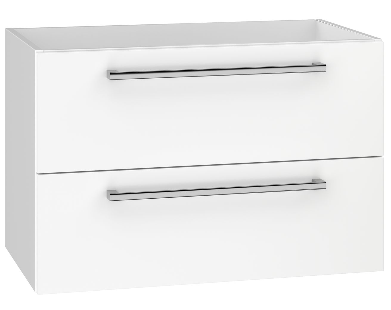 EBS Pure Skrinka s keramickým umývadlom slim 81 cm, biela - galéria #3
