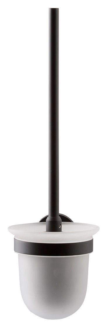 EBS Urban Round  Black sklenená WC kefa, čierna matná - galéria #2