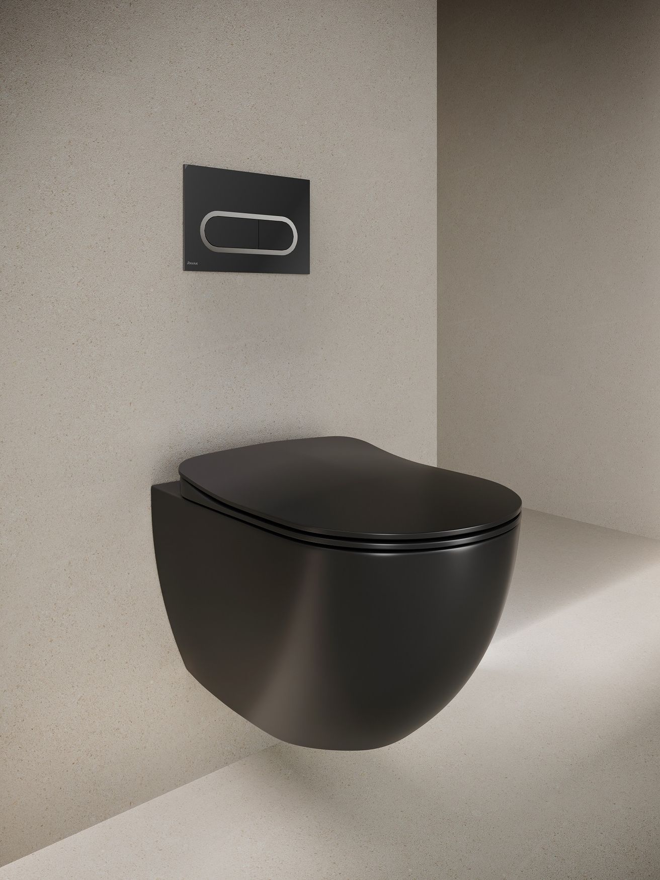 EBS Urban City WC Rimfree, čierna - galéria #1