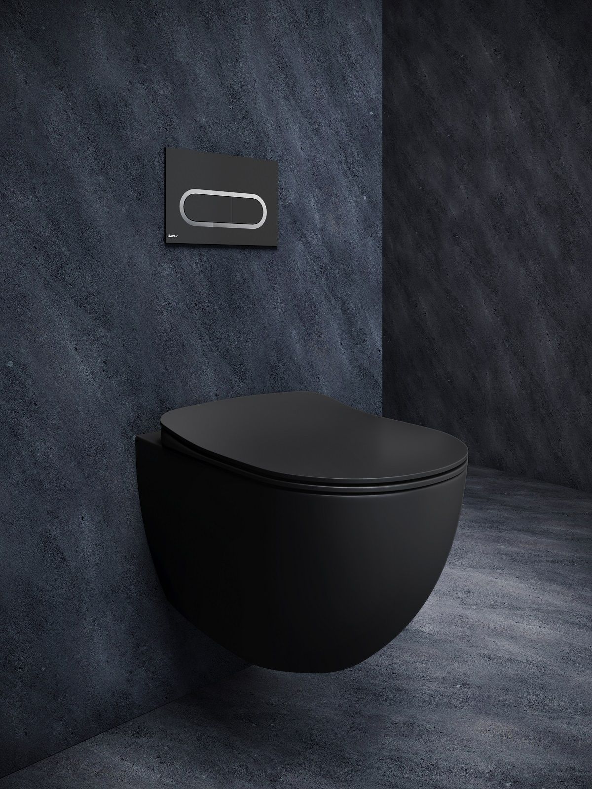 EBS Urban City WC Rimfree, čierna - galéria #2