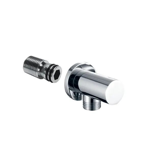 Senesi Sprchový komplet s termostatem a tělesem Hansgrohe, příslušenství EBS, chrom SHE0013 - galéria #11