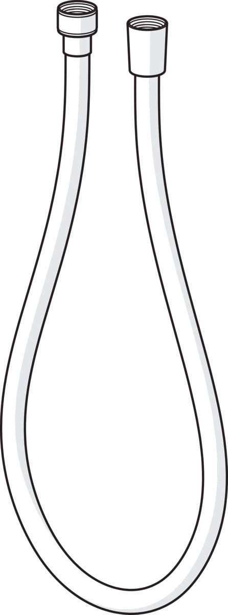 Sprchová hadica Hansa 175 cm, chróm 44460300 - galéria #2