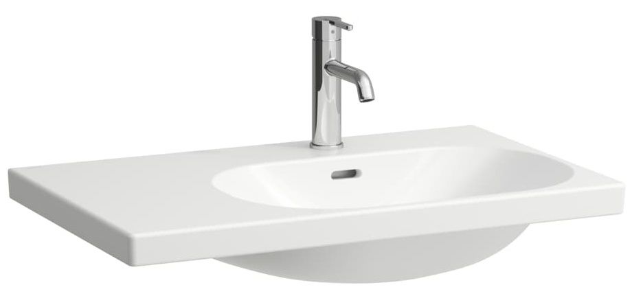 Laufen Avin Skrinka s umývadlom 71 cm, P, matná biela AVIN75BMP - galéria #1