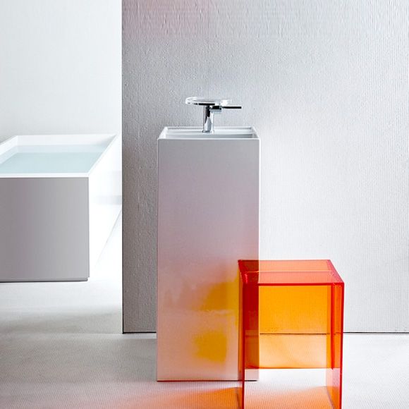 Laufen Kartell Voľne stojace umývadlo 37,5 cm, biele H8113310001111 - galéria #1
