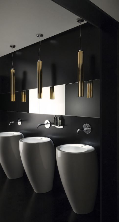 Laufen Ilbagnoalessi One Umývadlo s integrovaným stĺpikom 52 cm, LCC - biele H8119714001041 - galéria #3