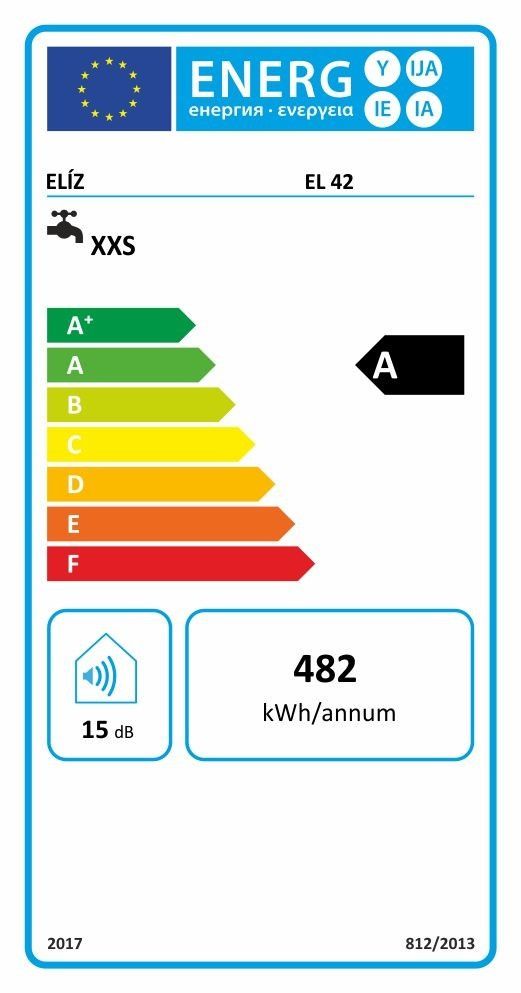Elíz EL42 Elektrický prietokový ohrievač vody beztlakový s batériou 3,5 kW - galéria #2