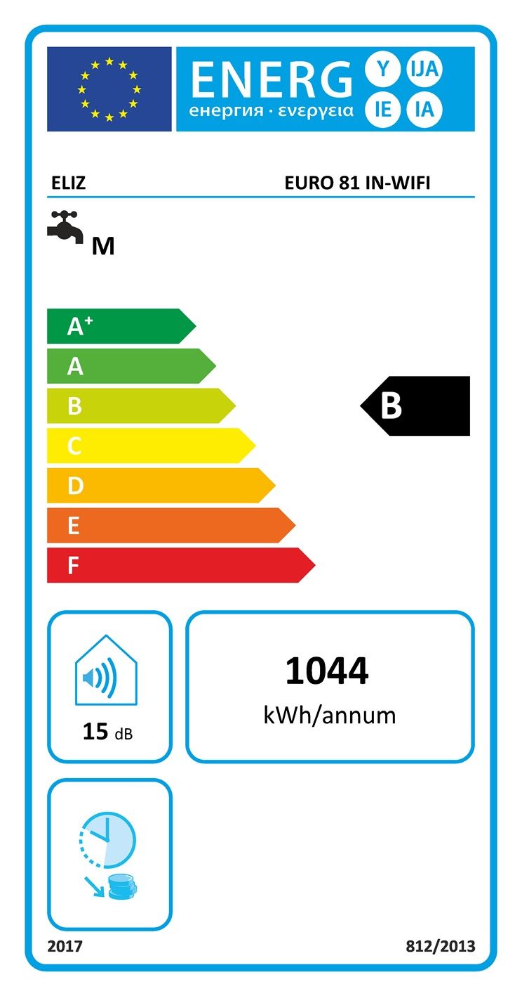 Elíz EURO81INWIFI Elektrický zásobníkový ohrievač vody - galéria #8