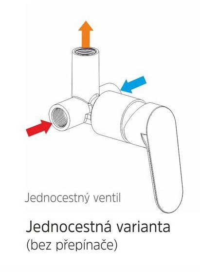 Mereo Zuna Sprchová batéria podomietková, Mbox, chróm CB60105ZB - galéria #4