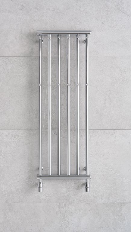 Kombinovaný radiátor PMH Coral C4C, 27,5x120cm, chróm - galéria #2