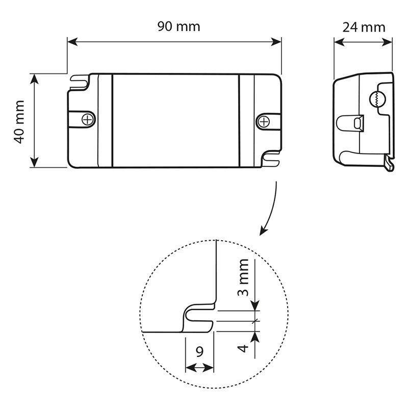 McLED LPK60RGBWIFI Súprava osvetlenia do niky - profil, RGB LED, prijímač WIFI, napájanie, dĺžka 60 cm - galéria #10