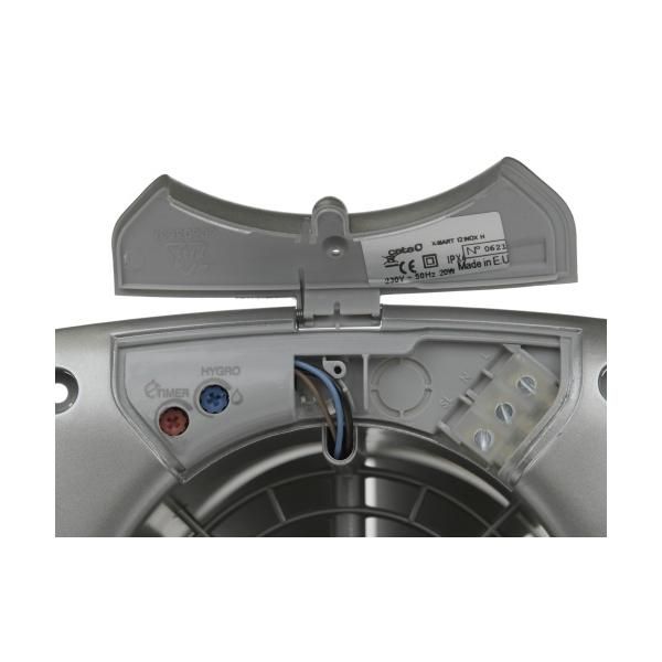 Cata X-MART 12 H INOX Axiálny ventilátor s automatickou reguláciou vlhkosti, nerezová oceľ - galéria #3