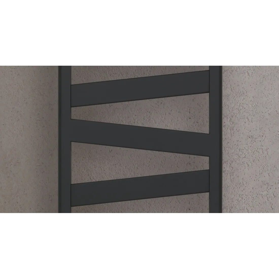 Zehnder Kazeane RK-130-060-0557 Radiátor kombinovaný, 60x134cm, čierny mat 0557 - galéria #1