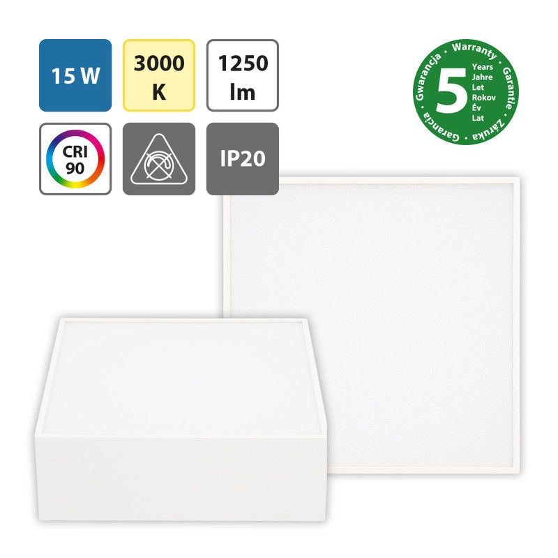McLED Mold S15 ML-416.064.33.0 Nástenné, stropné LED svietidlo 17,5 cm, biela - galéria #3