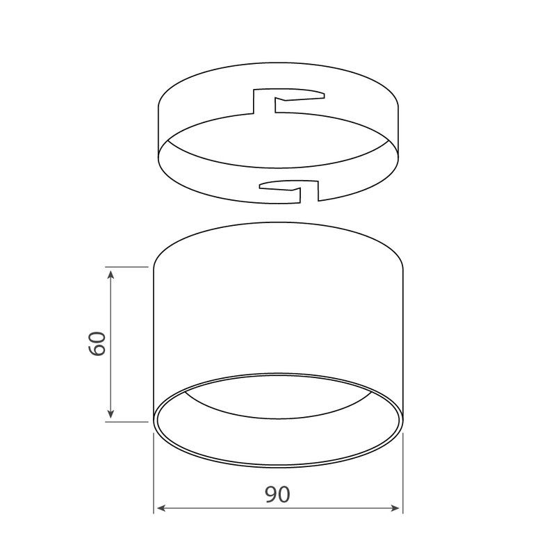 McLED Finca 8 ML-416.049.33.0 Stropné LED svietidlo 9 cm, biela - galéria #6